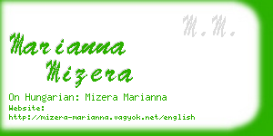 marianna mizera business card